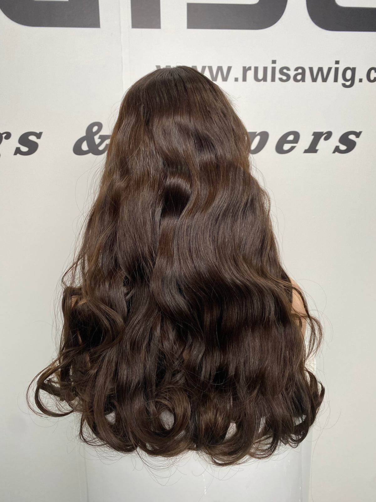 22" Russian hair Sheitel lace wig layered